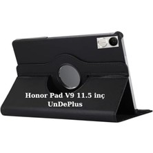Defne Store Honor Pad V9 11.5 Inç Uyumlu Siyah, 360 Derece Dönebilen Standlı Tablet Kılıfı