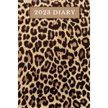 Defne Store Leopar Desenli 2023 Günlük: Haftalık Görünüm, 9 x 6 Inch