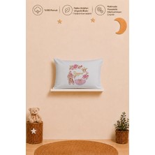 Pia Baby Isme Özel Kız Bebek Yastık Kılıfı 35X45 cm %100 Pamuk Organik Baskılı Isimli Bebek Hediyesi