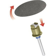 Defne Store SC413 Ez Speedclic: Zımpara Diskleri, Ahşapta Düz ve Kenar Zımparalama, 30 Mm, 240 Kumlu, 6'lı