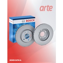 Arte Bosch Hyundai I20 Uyumlu Ön Fren Diski Takımı | 256 mm | Havalandırmalı | 2 Adet |