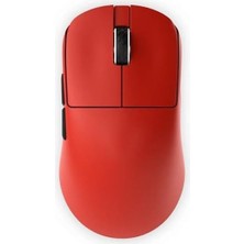 HM220 1k Hz 12000 Dpı Tri-Mode Kablosuz/bluetooth Kırmızı Gaming Mouse