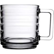 Defne Store Brıcks Fincan/kupa 320 cc T Damla Logo (K) 2 Ofset Pencereli Kutu 24