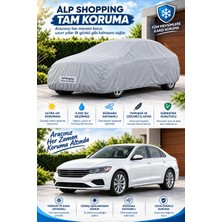 Toyota Avensis 2009 ve Sonrası Araçlara Uyumlu Su Geçirmez Içi Muflonlu Uv Korumalı Güneş, Premium Oto Branda Araba Brandası Araç Örtüsü 4 Mevsim Su Geçirmez Güneş Yağmur Kar Toz Koruma