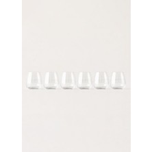 Anser Kristal Bardak Seti 6'li Naturel 400 cc