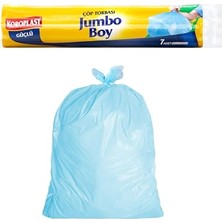 Defne Store Güçlü Jumbo Boy Çöp Poşeti 7'li