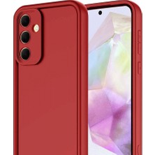 Bezos Galaxy A17 5g Viera Silikon - Kırmızı