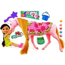 Defne Store Pembe Atlı Oyun Seti
