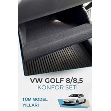 Graficar Volkswagen Golf 8 Uyumlu Konfor Seti Araç Içi Eşya Cepleri Ses Giderici Kaplama Set