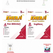 Palme Yayınevi 2026-2027 Palme 7. Sınıf Enerji Tüm Dersler 2 Kitap Set Fen-Ingilizce