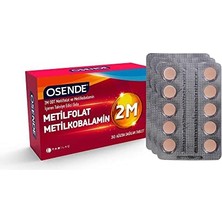 Defne Store 2m Odt Metilfolat ve Metilkobalamin Içeren Takviye Edici Gıda, 30 Kapsül