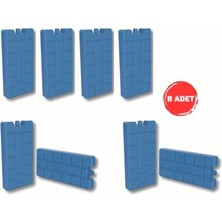 Defne Store K-350 Buz Aküsü, Ince Pack, 8'li