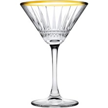 Defne Store Elysia Golden Touch Kokteyl Kadehi; Şeffaf, 220 C
