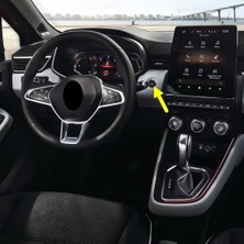 Defne Store Start Stop Düğmesi Tuşu 251503993R Renault Clio V 5 2020-2023 ile Uyumlu