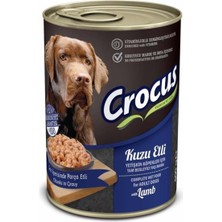 TeknoKapsül Crosus Yetişkin Köpek Kuzu Etli Yaş Mama 400 G
