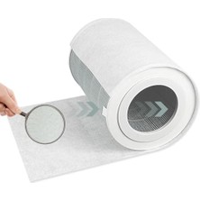 Defne Store Filtre, 10 Pcs Electrostatic Dust Trap Pre-Filter For Electrolux Purifier Serileri ile Uyumlu Hava Temizleyici Üstü Elektrostatik Toz Tutucu Koruyucu (FA31-201GY Flow A3)
