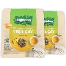 Defne Store Ananaslı Dökme Yeşil Çay 50 G x 3 Adet