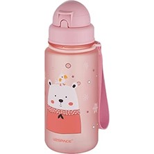 Defne Store Figürlü 400 ml Pipetli Tritan Çocuk Su Matarası