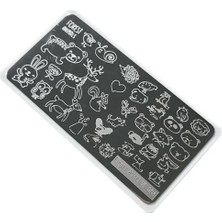 Defne Store Tırnak Stamping Baskı Plakası VL04