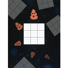 Defne Store 110 Boş Klasik Sudoku 9x9 Izgaralı Büyük Baskı Sudoku Defteri