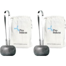Defne Store Dil Temizleme Aparatı/dil Sıyırıcı Kese + Stand Hediyeli Full 304 Surgical Stainless Steel (2 Paketi)