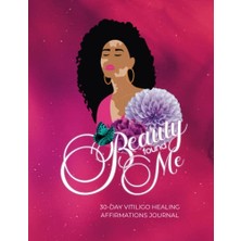 Defne Store Vitiligo Book Affirmation Journal For Black Women; Beauty Found Me, A Positive Journal For Women For Healing, Self-Esteem, Self-Care Journey For Vitiligo Diagnosis
