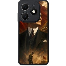 BG AKSESUAR Tecno Spark 20C Uyumlu Asker Desenli Kamera Korumalı Darbelere Dayanıklı Kılıf