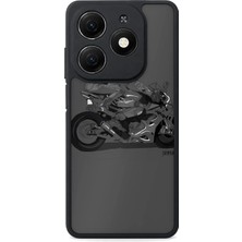 BG AKSESUAR Tecno Spark 20 Uyumlu Süperspor Desenli Kamera Korumalı Darbelere Dayanıklı Kılıf