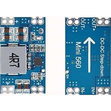 Defne Store MINI560 5V 5A Voltaj Düşürücü Modül, 7-20V Step Down