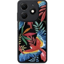 BG AKSESUAR Tecno Spark 20C Uyumlu Makav Desenli Kamera Korumalı Darbelere Dayanıklı Kılıf