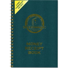Karok Ticaret Money Receipt Kitap, 7 x 2 3/4, Carbonless Duplicate, Wire, 300 Sets/kitap