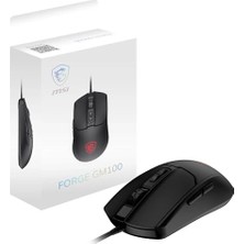 Defne Store Kablo, Gg Forge GM100 Gamıng Mouse Max 6400 Dpı 108 G 1,5m Optık Sensor Mıcro Swıtch Rgb LED Oyuncu Faresı