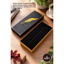 Yenilig 8 Adet Hediye Kutusu – Kalem Kutusu Tasarımlı Süngerli Kaliteli Mukavva Kutu, Kişiye Özel Isim Yazılabilir, Gift Box Pen Case