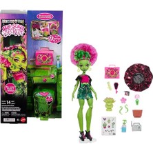 Defne Store Saç Bakım Ürünleri, Bone ve Bitki Dahil 13 Gerçekçi Sürprizli Venus Mcflytrap Bebek ve Aksesuar Seti, JHK45