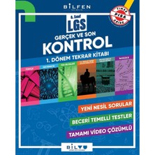 8. Sınıf Lgs 1. Dönem Gerçek ve Son Kontrol Tekrar Kitabı