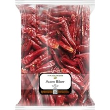 Defne Store Atom Biber 100 G Çok Acı Biber Kurusu Cin Biberi Kurusu Kurutulmuş Cin Biber