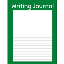 Defne Store Yazma Günlüğü: Hikaye Oluşturma, Cümleler ve Paragraflar, 4th/5th Grade, 120 Pages, 8.5 x 11"