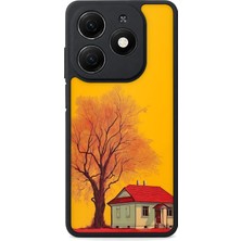 BG AKSESUAR Tecno Spark 20 Uyumlu Kırevi Desenli Kamera Korumalı Darbelere Dayanıklı Kılıf