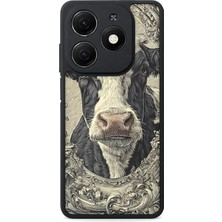 BG AKSESUAR Tecno Spark 20 Uyumlu Boğa Desenli Kamera Korumalı Darbelere Dayanıklı Kılıf