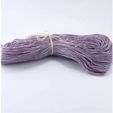 Pileli Store Eflatun Renk Çile Kağıt Ip Çanta Ipi Supla Ipi  No:80 - (550-600 Gr)