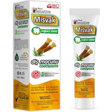 Defne Store Misvak Diş Macunu Doğal Misvak Ağacı Özlü 75 ML(120 G) Yanında Bambu Diş Fırçası