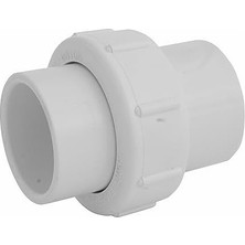 Nds WU-1500-S Pvc Boru Ek Parçası, 1-1/2-Inç Kayma Birliği, Çizelge 40, Epdm O-Ring, Beyaz