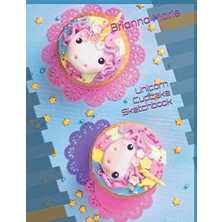 Defne Store Tek Boynuzlu At Cupcake Çizim Defteri