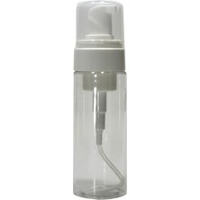 Defne Store Şişe; 150 cc Köpük Yapici Pompali, Şeffaf, Beyaz Köpük Pompa Beyaz Şişe, 150 ml Şişe Köpük Pompasi 86974317112263