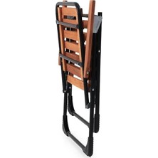Prime Bistro Set Metal Ayak 2 1 Sehpa