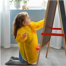 Defne Store Mala Boyama Aktivite Önlüğü, Uzun Kollu, Sarı, 60 cm