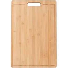 Defne Store Bambu Kesme Tahtası Seti, Kalın Kaliteli Ahşap, Farklı Ebatlar, 30X20
