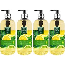 Defne Store Çeşme Limonu Doğal Zeytinyağlı Sıvı Sabun 500 ml - 4 Adet