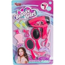 Defne Store YD-3615-3 Kartela Saç Kurutmalı Güzellik Seti - Oyuncak