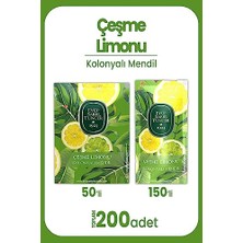 Defne Store Çeşme Limonu Kolonyalı Mendil Seti